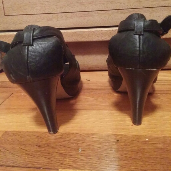 ❌SOLD❌ Steve Madden Madden Girl black heel/booties - Picture 2 of 4