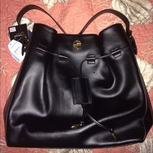 Segolene en cuir handbag