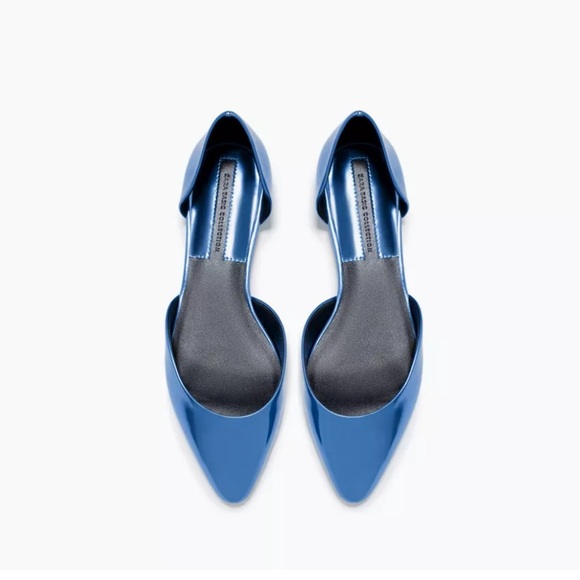 Zara shiny D'orsay shoes brand new without box - Picture 4 of 4