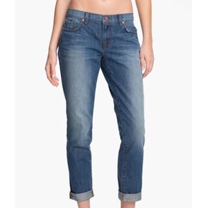 J Brand Aidan Boyfriend Jeans in Zen