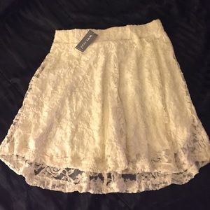 Lace skater skirt size small