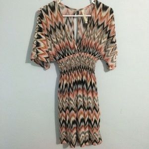 Colorful Printed Dress