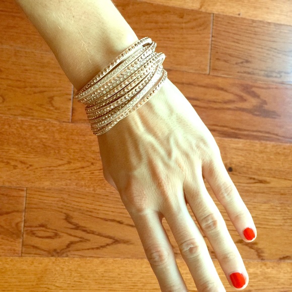 Swarovski brand new leather bracelet