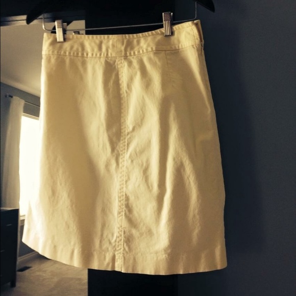 Light yellow skirt