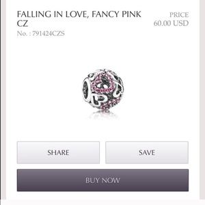 💗 Falling in Love Pandora Charm 💗