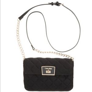 EUC Calvin Klein quilted Crossbody