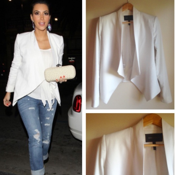 BCBG Jackets & Blazers - BCBG White Blazer XS