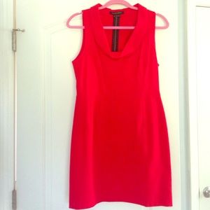 Red Cowl Neck Cynthia Steefe Dress - Size 10