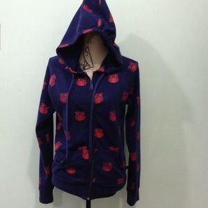 Modcloth owl hoodie