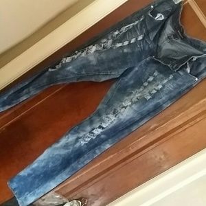 Ashley Stewart hi waist skinnys