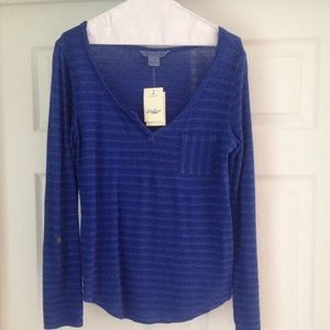 Lucky Brand long sleeve Hanley T