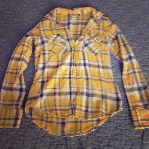 Yellow Flannel Shirt