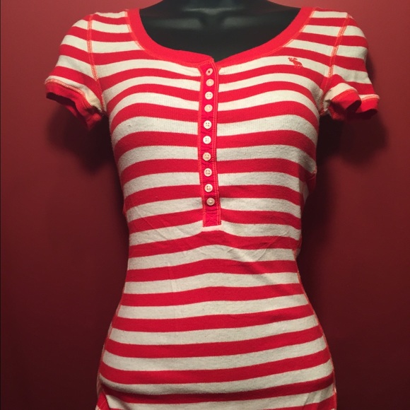 Abercrombie and Fitch Stretch Striped Tee