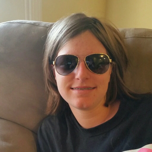 SOLD   AUTHENTIC TORY BURCH AVIATOR SUNGLASSES - Picture 4 of 4