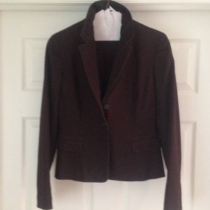 Tahari dark brown blazer