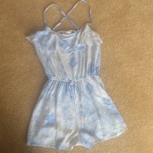 Abercrombie and Fitch kids romper cross back