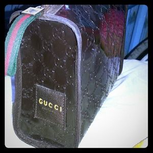 Gucci makeup bag