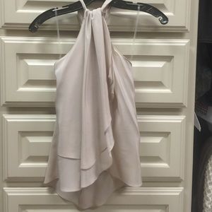Light tan halter top