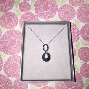 Crystal Silver Plated Necklace