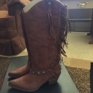 Reba cowboy boots