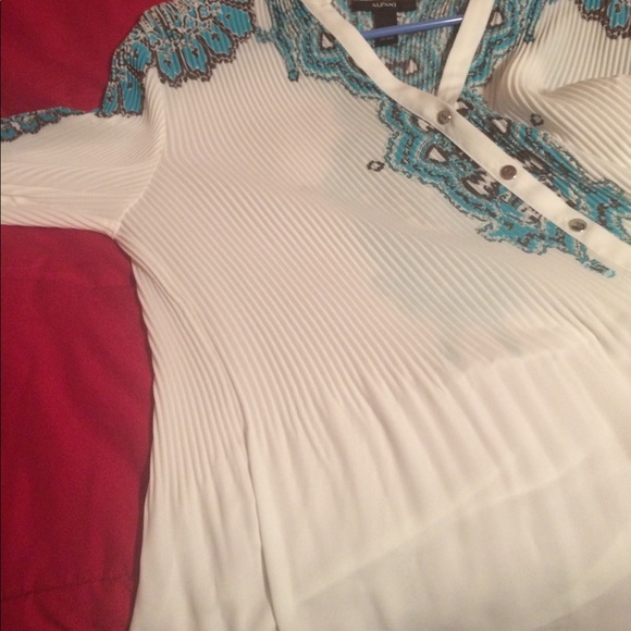 Alfani long sleeve blouse - Picture 3 of 4