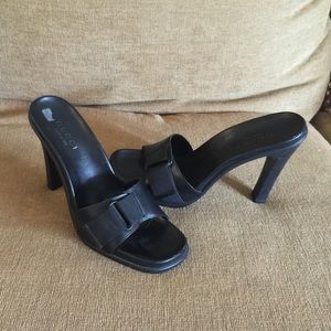 Black Gucci Sling Heel
