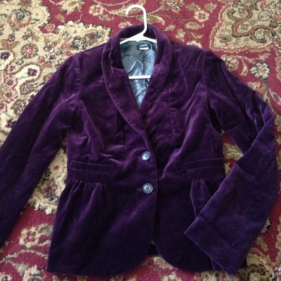 J. Crew Velvet Blazer