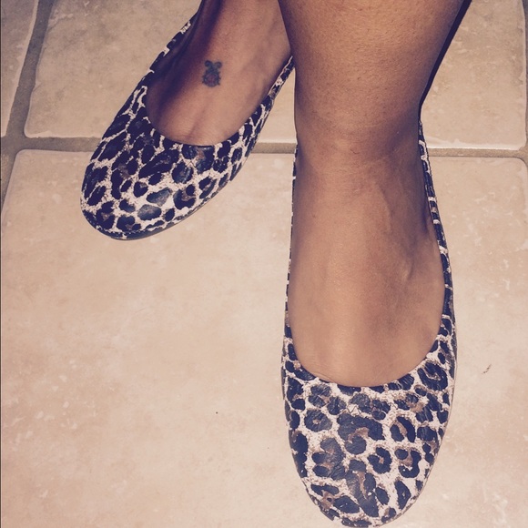 Lucky Brand Leopard Flats