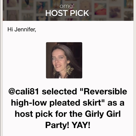 🎉HP🎉Reversible pleated skirt - Picture 4 of 4