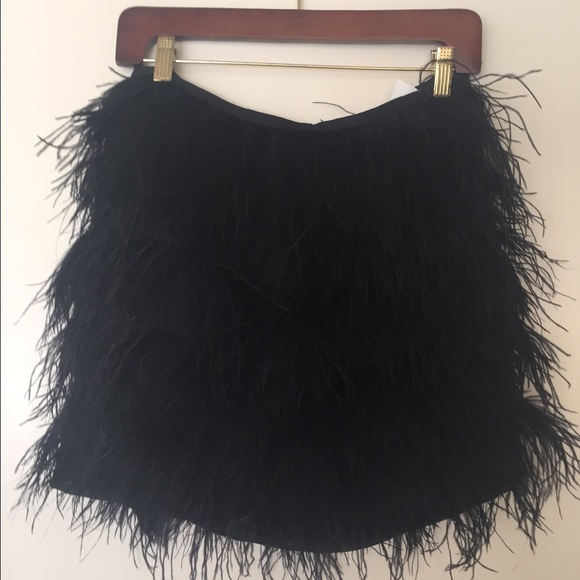 Micheal Kors ostrich skirt
