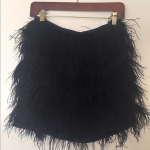 Micheal Kors ostrich skirt