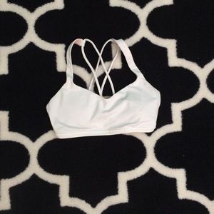 White heart back lulu lemon sports