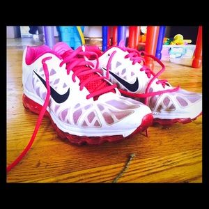 Nike Air Max - white & pink