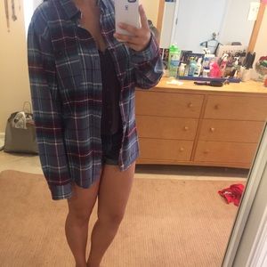Oversized flannel