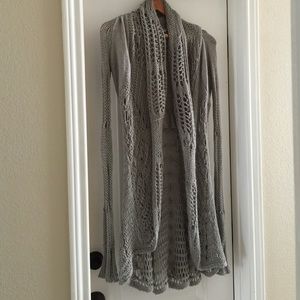 Grey cardigan
