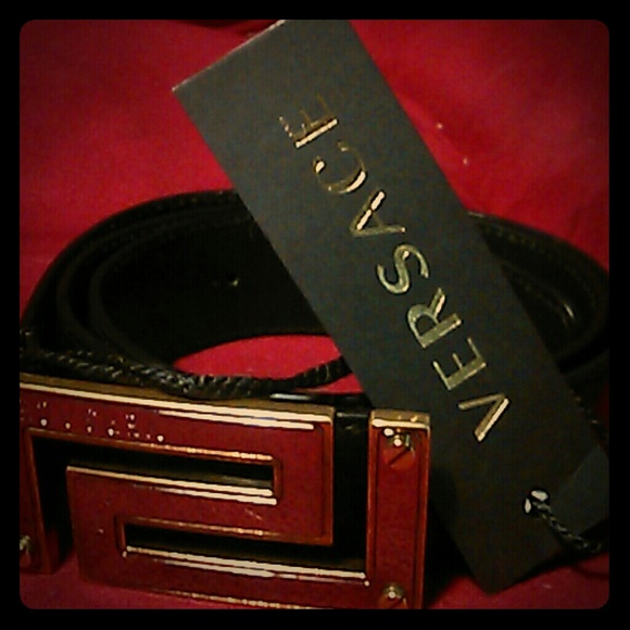 Auth. Versace belt