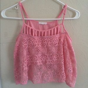 Pink hula top