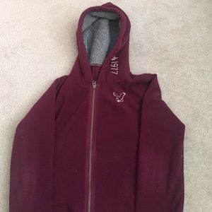 American eagle fleece hoody