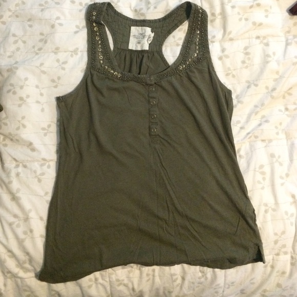 SOLD H&M beaded Racerback tank