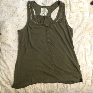 SOLD H&M beaded Racerback tank