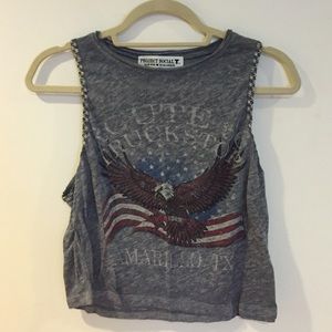 Urban Outfitters Grey Muscle Tank