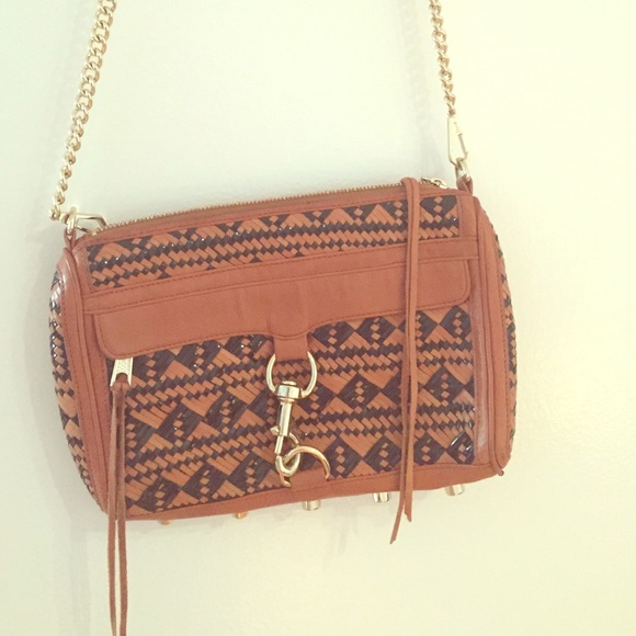 Rebecca Minkoff Mac woven bag