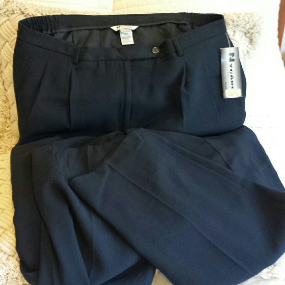 Nygard lined navy dress slacks