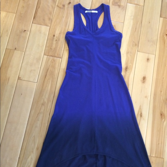 Athletes size small ombré maxi dress