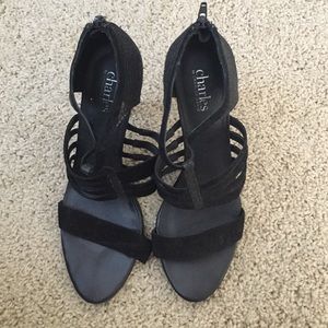 Charles David black shoes