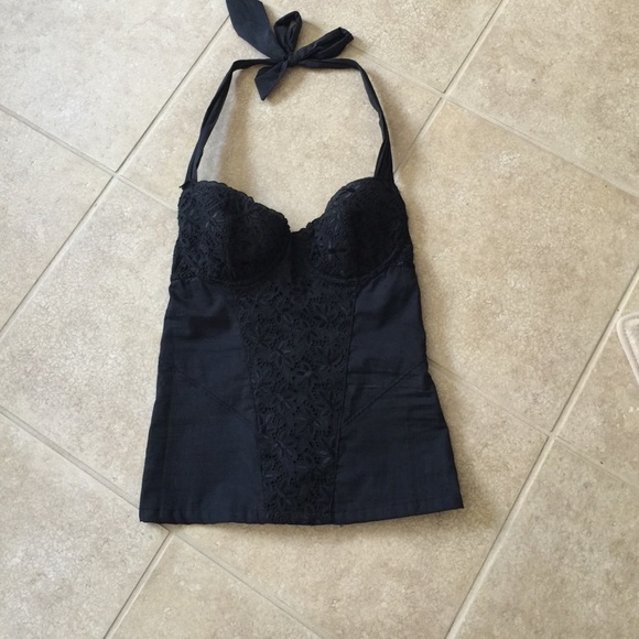 Cosabella corset halter top