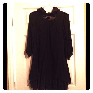 Brown sheath dress ( very cute with cowboy boots)