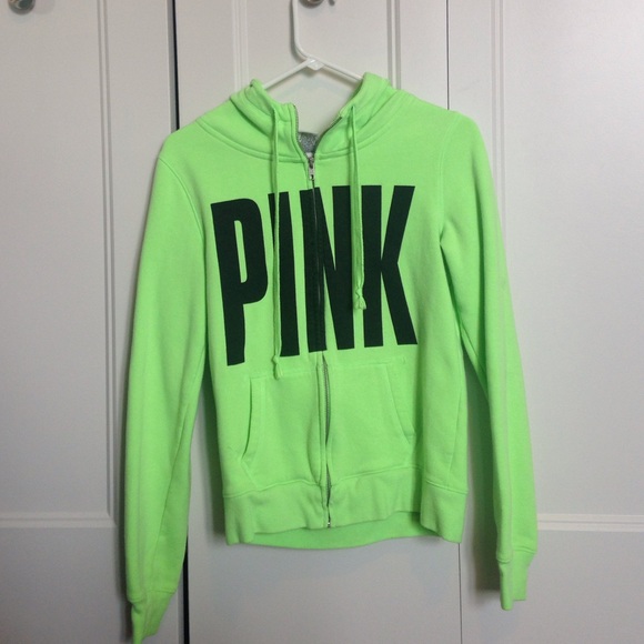Neon green Pink sweatshirt