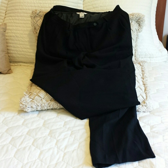 Nygard black lined professional dress slacks