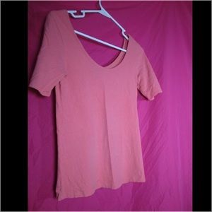 Wet seal scoop neck tee shirt